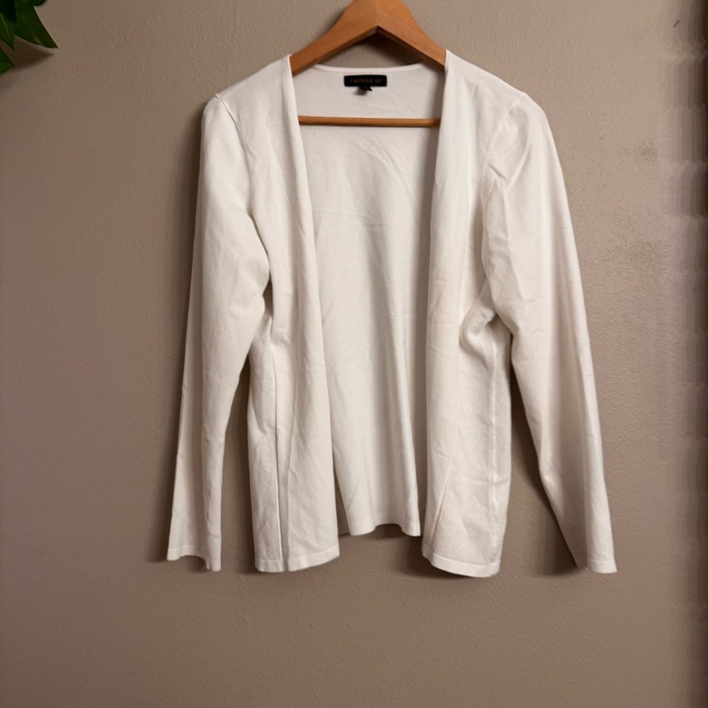 CAPSULE 121 Open Front Cardigan